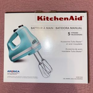 Kitchen aid hand mixer 5 speed
